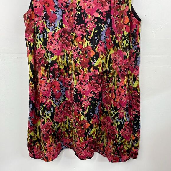 Lane Bryant Floral Print Sleeveless Tunic/Blouse Size 20 - Picture 8 of 14
